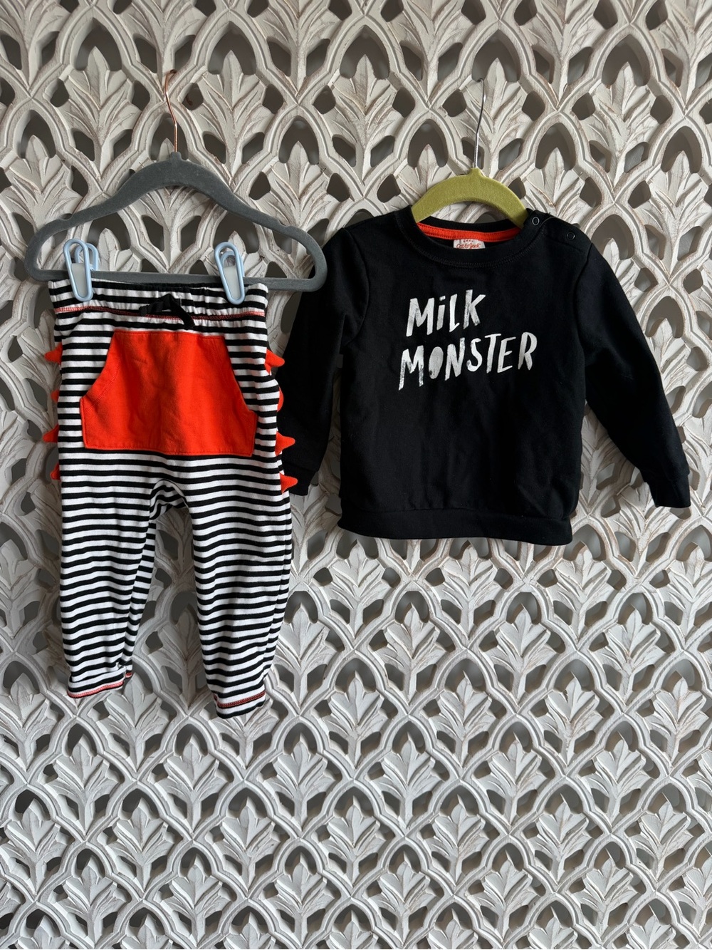 Cat & Jack Milk Monster Halloween Set 18M